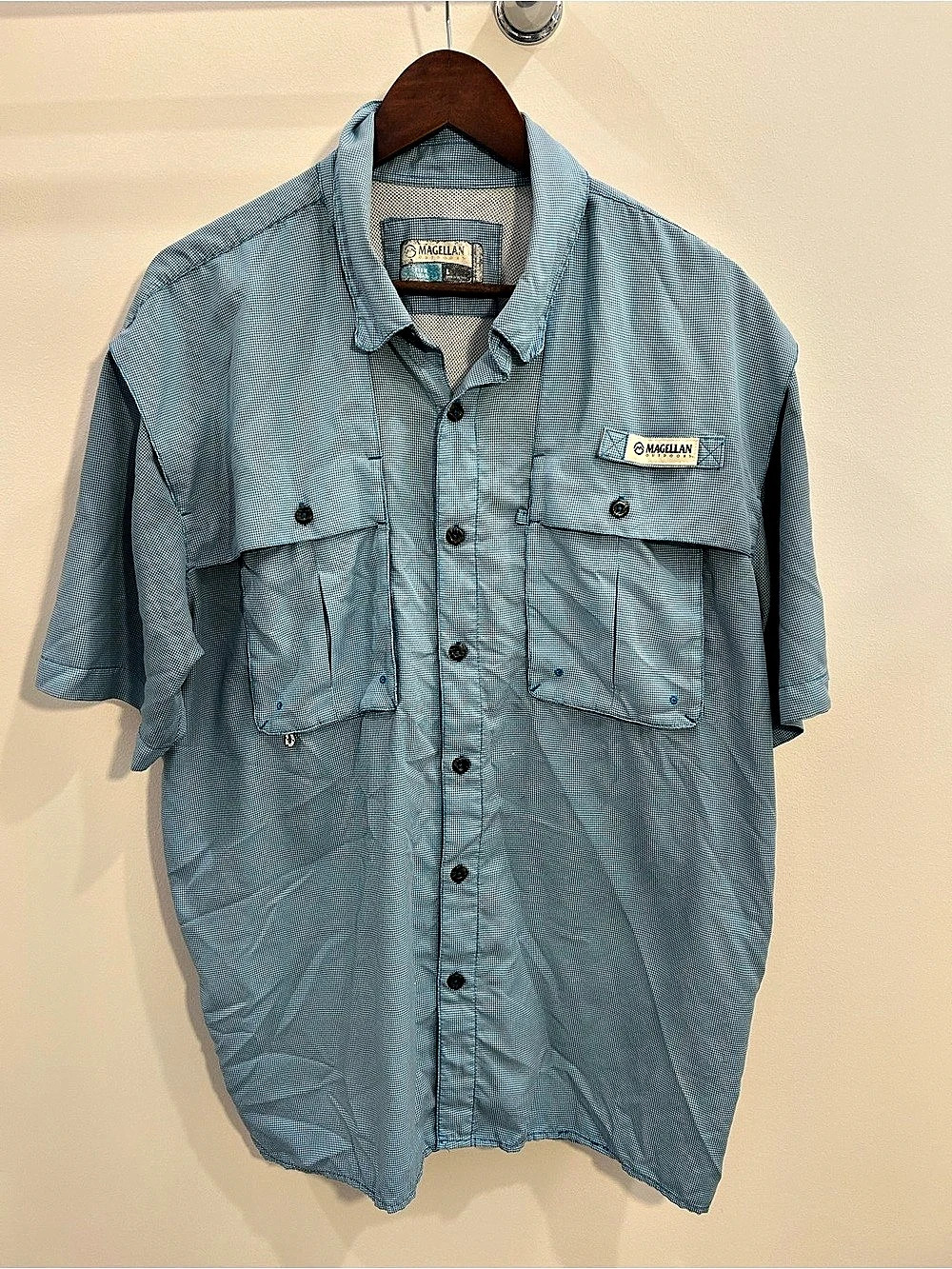 Magellan Men's Short Sleeve Shirt Size Large